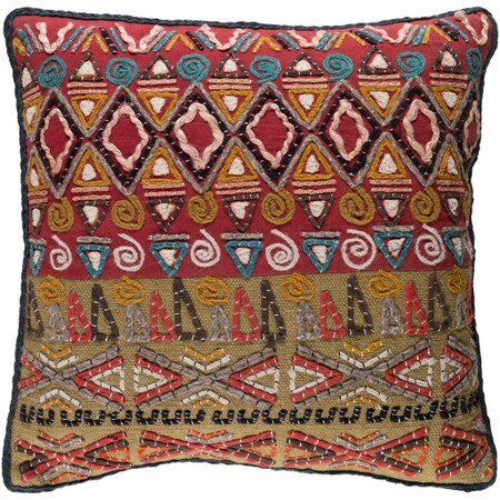 Surya Rokel Square Decorative Throw Pillow